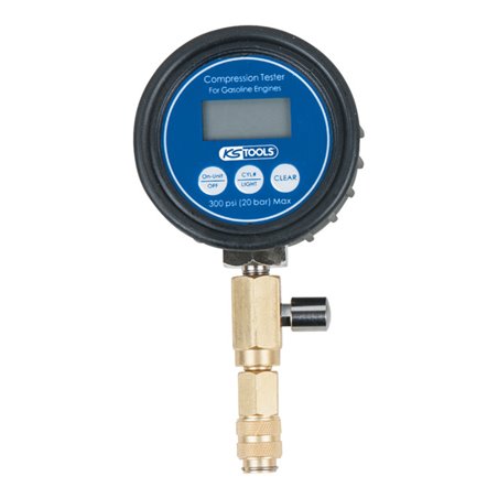 KS Tools Kompressionsmanometer 0-20 bar