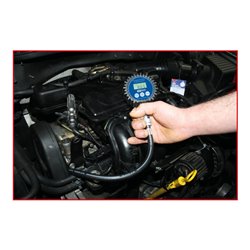 KS Tools Kompressionsprüfer-Satz,Digital, 7-teilig