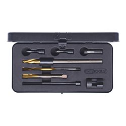 KS Tools Universal Glühkerzen-Ausbohrsatz M12 x 1,25