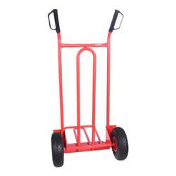 KS Tools Transport-Stapelkarre mit Luftbereifung, 250 kg mit klappbarer Ladefläche