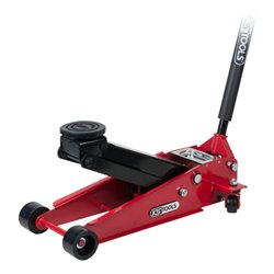 KS Tools Hydraulischer Stahl-Wagenheber 3 t Hubweg 410 mm