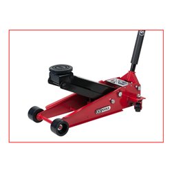 KS Tools Hydraulischer Stahl-Wagenheber 3 t Hubweg 410 mm