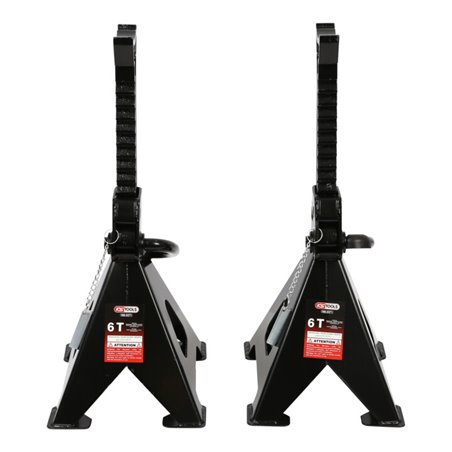 KS Tools Stahl-Unterstellbock mit Schnellverstellung, 6 t, paarweise
