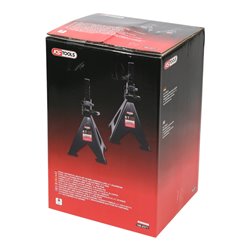 KS Tools Stahl-Unterstellbock mit Schnellverstellung, 6 t, paarweise