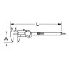KS Tools IP67 Digital-Messschieber 0-150mm, 240mm
