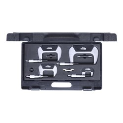 KS Tools Bügelmessschrauben-Satz, 0-100mm, 4-teilig