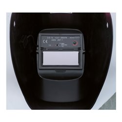 KS Tools Schweißer-Schutzhelm mit integrierter Kopflampe