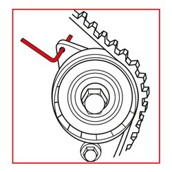KS Tools Ford - Motoreinstell-Werkzeug-Satz, 10-teilig