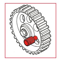 KS Tools Fiat / Iveco - Motoreinstell-Werkzeug-Satz, 5-teilig
