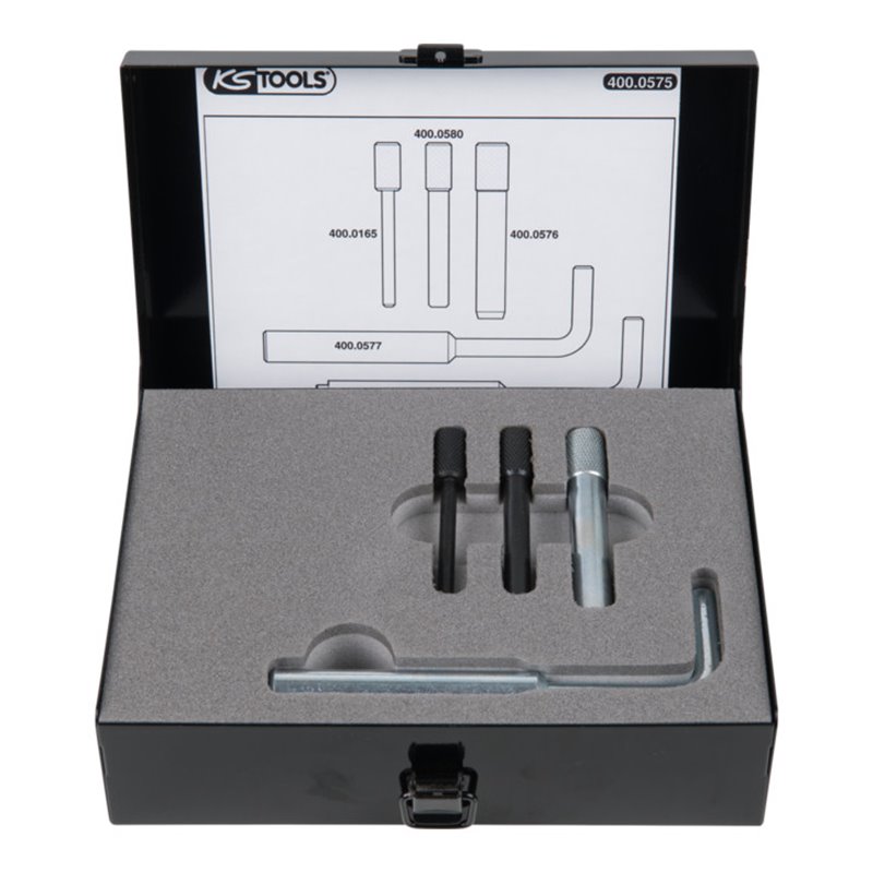 KS Tools Ford - Motoreinstell-Werkzeug-Satz, 5-teilig Duratorq-Motoren