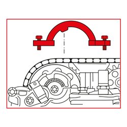 KS Tools GM / Isuzu / Opel / Saab - Motoreinstell-Werkzeug-Satz, 5-teilig