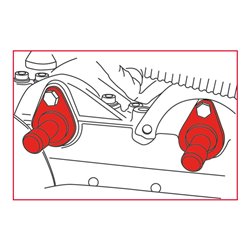 KS Tools VAG - Motoreinstell-Werkzeug-Satz, 4-teilig