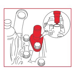 KS Tools VAG - Motoreinstell-Werkzeug-Satz, 4-teilig