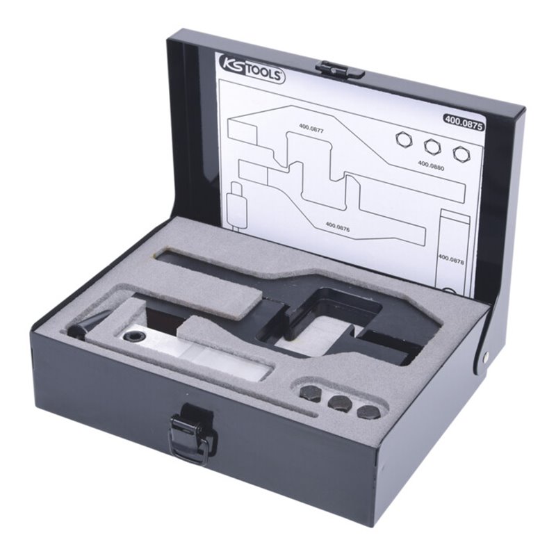 KS Tools BMW / Mini / PSA - Motoreinstell-Werkzeug-Satz, 7-teilig 1,4 Motoren