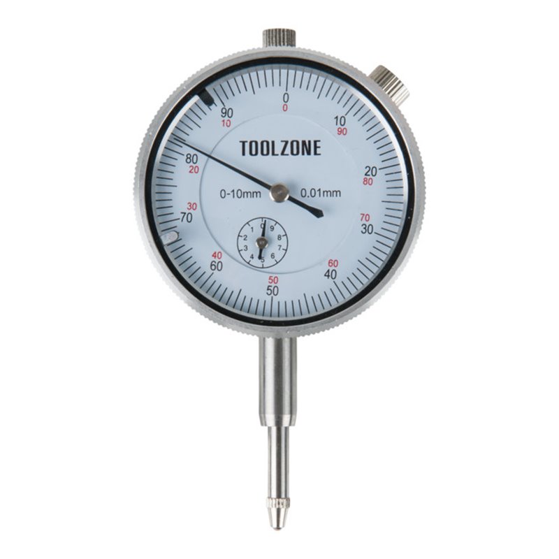 KS Tools Messuhr Ø 51,0 mm (0 - 10,0 x 0,01 mm), 103 mm