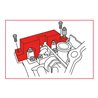 KS Tools BMW - Motoreinstell-Werkzeug-Satz, 8-teilig