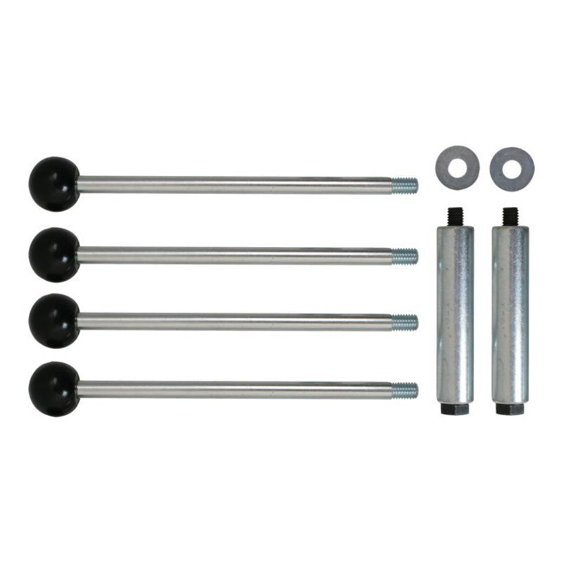 KS Tools VAG Frontmasken-Führungs- und Ausdrückstangen-Set, 6-teilig