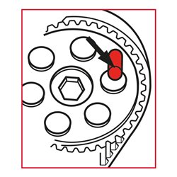 KS Tools PSA - Motoreinstell-Werkzeug-Satz, 12-teilig