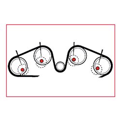 KS Tools PSA / Renault - Motoreinstell-Werkzeug-Satz, 11-teilig