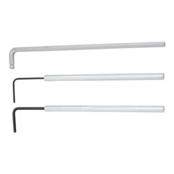 KS Tools VAG Spannrollen-Schlüssel-Satz für 2,0 TDI PD Motoren, 3-teilig