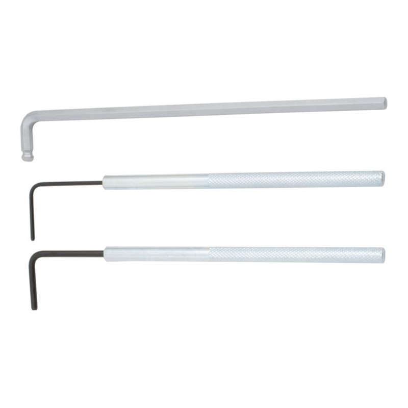 KS Tools VAG Spannrollen-Schlüssel-Satz für 2,0 TDI PD Motoren, 3-teilig