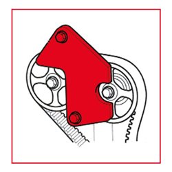 KS Tools Renault - Motoreinstell-Werkzeug-Satz, 18-teilig