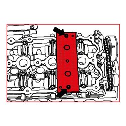 KS Tools VAG - Motoreinstell-Werkzeug-Satz, 6-teilig Audi 2,0 Motoren