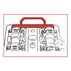 KS Tools Isuzu / GM / Opel / Saab - Motoreinstell-Werkzeug-Satz, 33-teilig