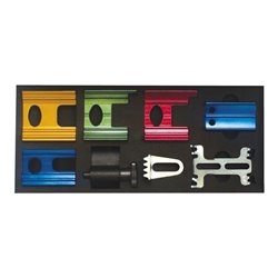 KS Tools Universal - Zündzeitpunkt-Einstell-Satz - Benzinmotoren, 9-teilig