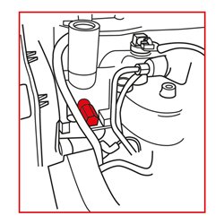 KS Tools Chrysler - Motoreinstell-Werkzeug-Satz, 8-teilig