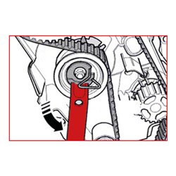 KS Tools VAG - Motoreinstell-Werkzeug-Satz, 17-teilig