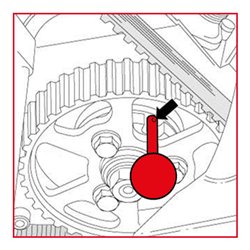 KS Tools VAG - Motoreinstell-Werkzeug-Satz, 6-teilig Universal