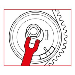 KS Tools Alfa Romeo / Fiat / Lancia - Motoreinstell-Werkzeug-Satz, 10-teilig