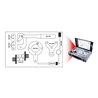KS Tools Fiat / Ford / Opel /Suzuki - Motoreinstell-Werkzeug-Satz, 12-teilig