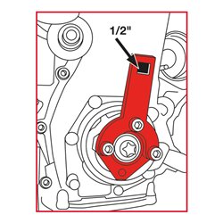 KS Tools Fiat / Ford / Opel /Suzuki - Motoreinstell-Werkzeug-Satz, 12-teilig
