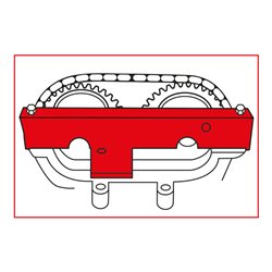KS Tools BMW - Motoreinstell-Werkzeug-Satz, 7-teilig Motocordes: N43 / B126A/AA / B16AA / B20KO / B20AY / B20A / B16AA/OO / B20A