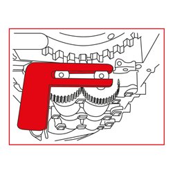 KS Tools BMW - Motoreinstell-Werkzeug-Satz, 7-teilig Motocordes: N43 / B126A/AA / B16AA / B20KO / B20AY / B20A / B16AA/OO / B20A