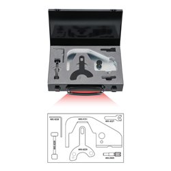 KS Tools Volvo - Motoreinstell-Werkzeug-Satz, 8-teilig