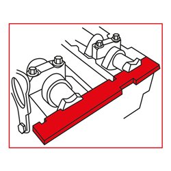 KS Tools Ford / Mazda - Motoreinstell-Werkzeug-Satz, 4-teilig