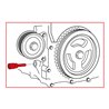 KS Tools Ford / Mazda - Motoreinstell-Werkzeug-Satz, 4-teilig