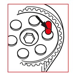 KS Tools PSA - Motoreinstell-Werkzeug-Satz, 9-teilig