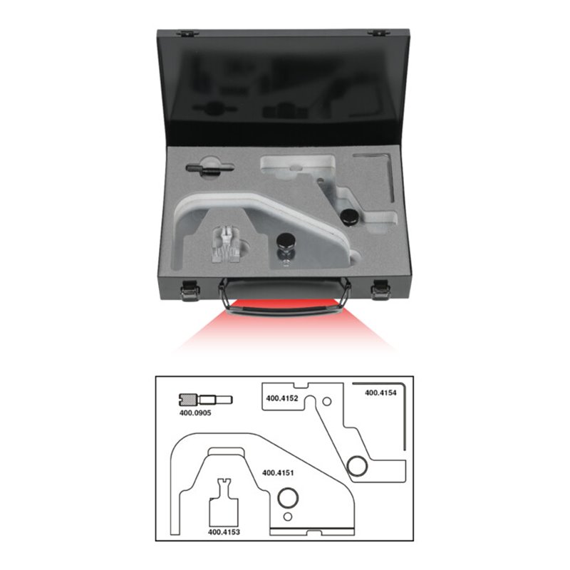 KS Tools Ford - Motoreinstell-Werkzeug-Satz, 5-teilig