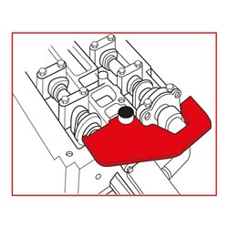 KS Tools Ford - Motoreinstell-Werkzeug-Satz, 5-teilig