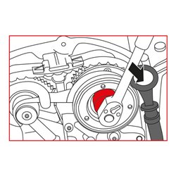 KS Tools Nockenwellen-Steuerventil-Ausbauwerkzeug