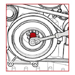 KS Tools Motor-Durchdrehvorrichtung