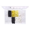 KS Tools Befestigungs-Clip-Satz - Kunststoffmuttern, 350-teilig