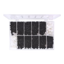 KS Tools Befestigungs-Clip-Satz - Kunststoffnieten, 235-teilig