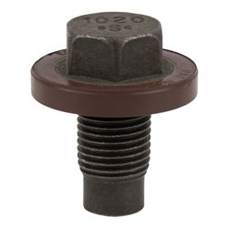 KS Tools Ölablassschraube,Außen6kant 16mm,1/2' UNFx1,25x20mm,10erPack