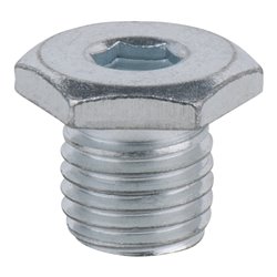 KS Tools Ölablassschraube, Innen6kant 13mm, M12x1,5x13,5mm, 25er-Pack