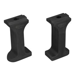 KS Tools Demontage-Druckfuß-Satz für geschraubte Radlagereinheiten mit 4 Bolzen, 2-teilig